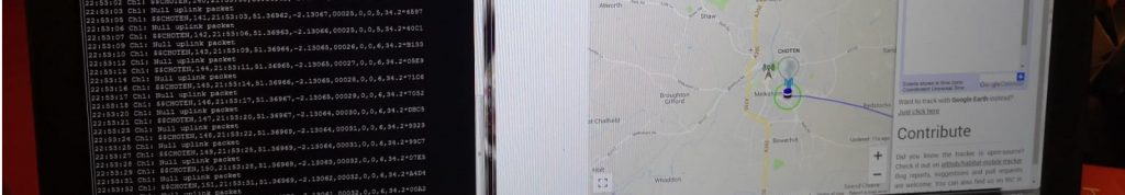 Payload finally showing up on tracker.habhub.org.uk